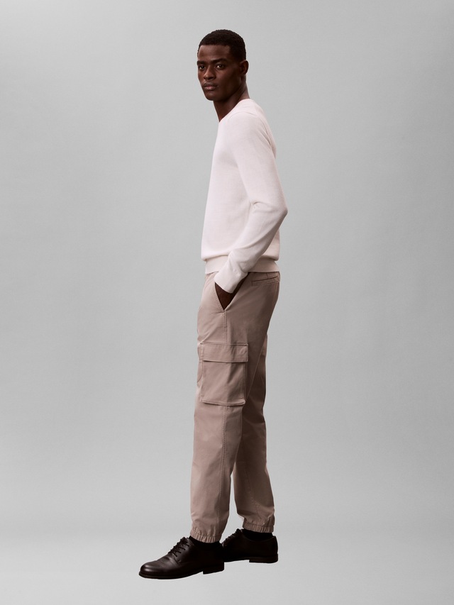 Calvin Klein Jeans Cargohose elastischer Bund, Skinny fit, Cargotaschen