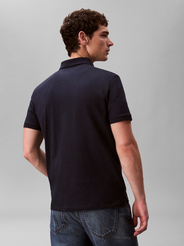 Calvin Klein Jeans Poloshirt »CLASSIC MONOGRAM« normale Passform, basic, Logostickerei