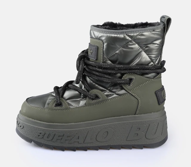 Buffalo Snowboots »ELIZA« Winterboots, Schnürboots, Schlupfboots mit Warmfutter