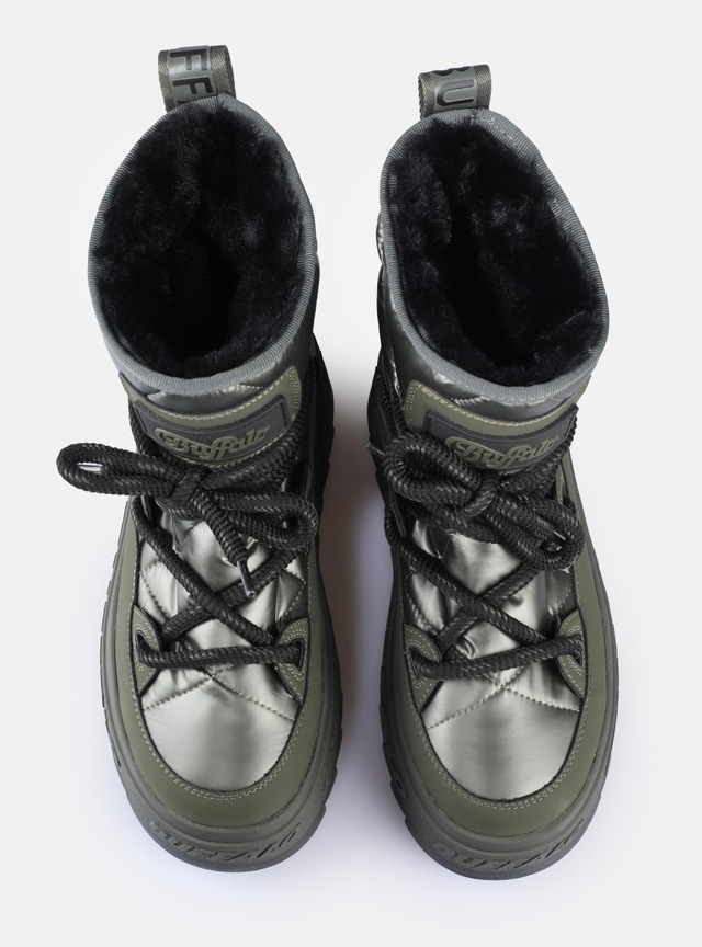 Buffalo Snowboots »ELIZA« Winterboots, Schnürboots, Schlupfboots mit Warmfutter