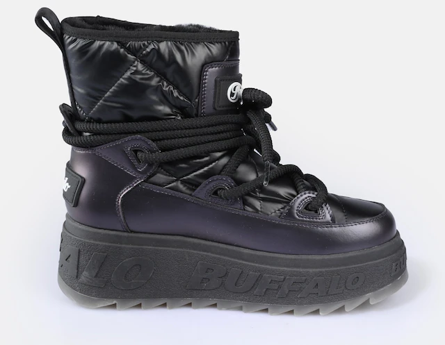 Buffalo Snowboots »ELIZA« Winterboots, Schnürboots, Schlupfboots mit Warmfutter
