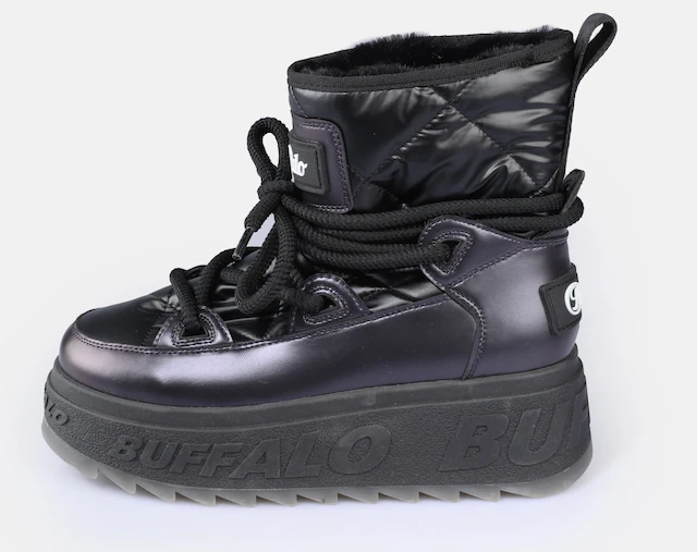 Buffalo Snowboots »ELIZA« Winterboots, Schnürboots, Schlupfboots mit Warmfutter