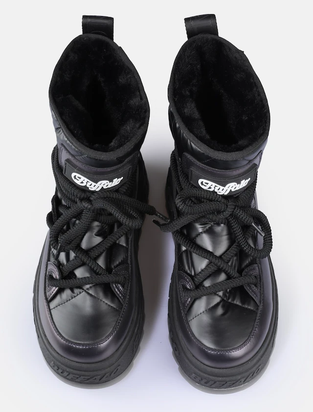 Buffalo Snowboots »ELIZA« Winterboots, Schnürboots, Schlupfboots mit Warmfutter