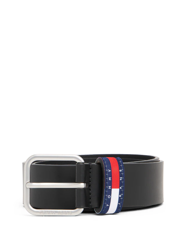 Tommy Jeans Ledergürtel »TJM RYAN 3.5 cm breit« mit Logo auf Gürtelschlaufe