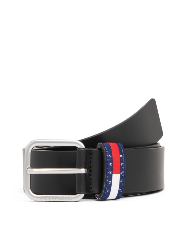 Tommy Jeans Ledergürtel »TJM RYAN 3.5 cm breit« mit Logo auf Gürtelschlaufe