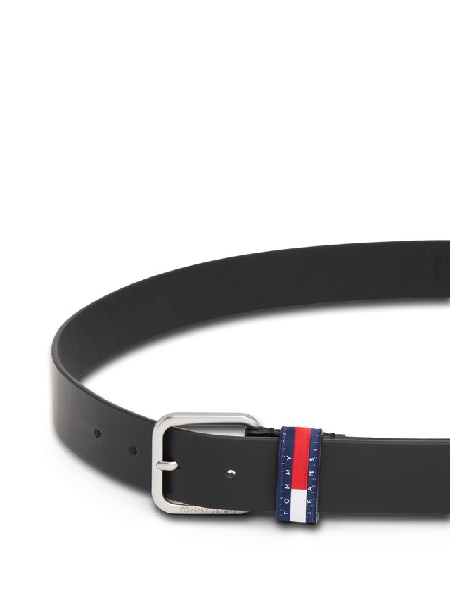 Tommy Jeans Ledergürtel »TJM RYAN 3.5 cm breit« mit Logo auf Gürtelschlaufe