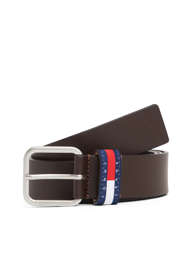 Tommy Jeans Ledergürtel »TJM RYAN 3.5 cm breit« mit Logo auf Gürtelschlaufe