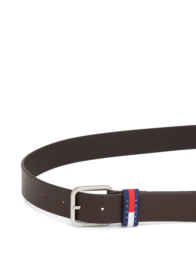 Tommy Jeans Ledergürtel »TJM RYAN 3.5 cm breit« mit Logo auf Gürtelschlaufe