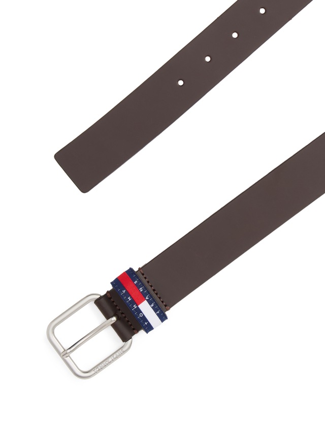Tommy Jeans Ledergürtel »TJM RYAN 3.5 cm breit« mit Logo auf Gürtelschlaufe