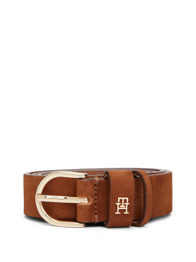 Tommy Hilfiger Ledergürtel »ESSENTIAL EFFORTLESS NUBUCK« 3,5 cm, samtartig, leicht angeraut