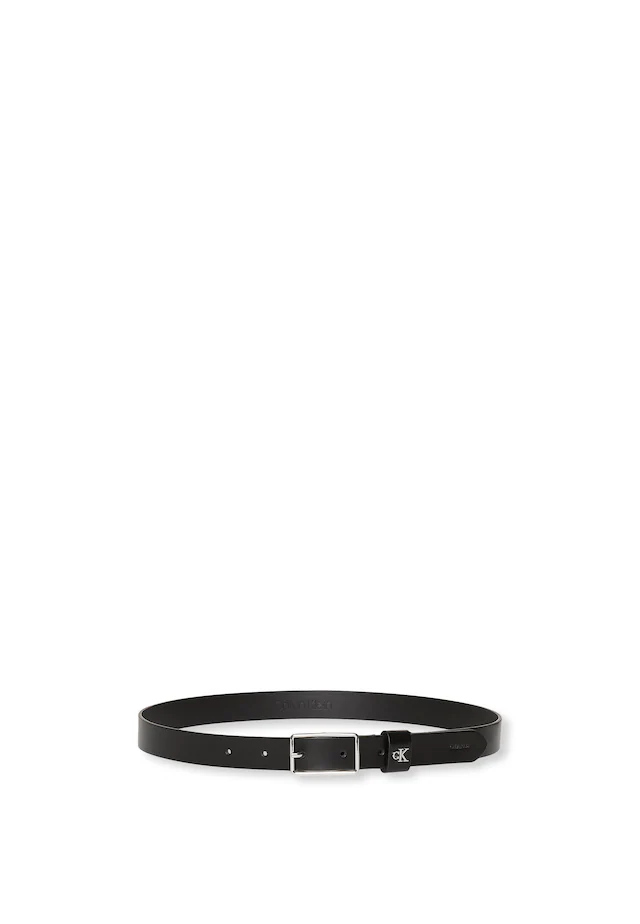 Calvin Klein Ledergürtel »SQUARE BUCKLE CK LOOP 25MM« Größenverstellbar