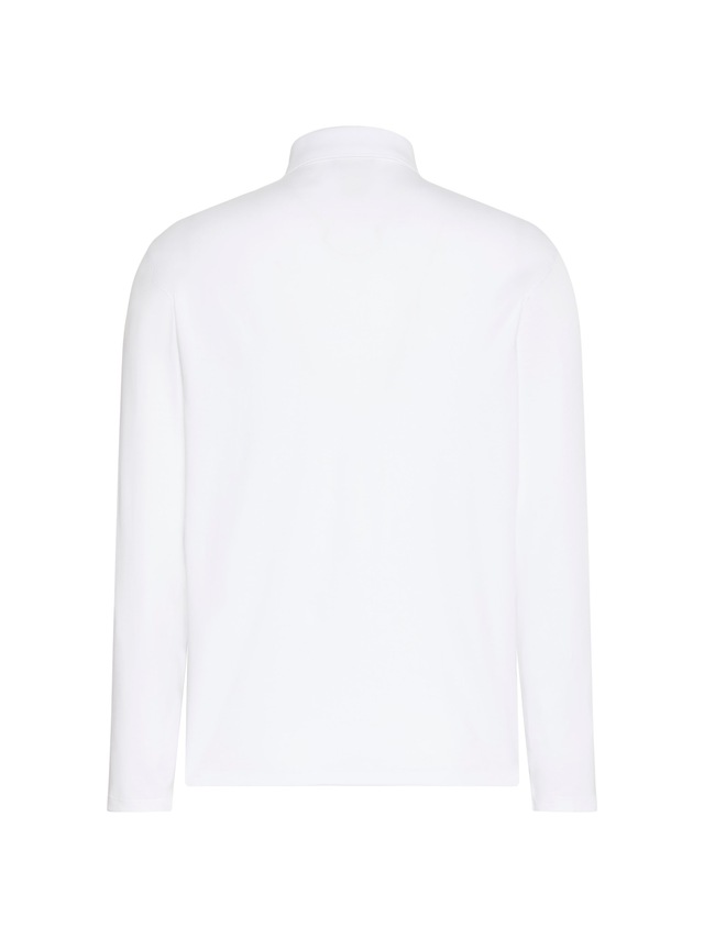 Calvin Klein Langarm-Poloshirt »LS SUPIMA COTTON SOLID POLO« regular fit mit Rundhalsausschnitt