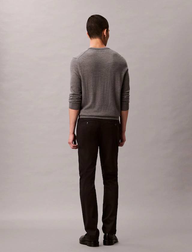 Calvin Klein Chinohose »SLIM SATEEN CHINO TROUSER« slim fit