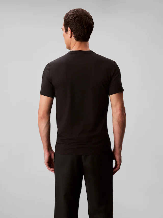 Calvin Klein T-Shirt »2 Pack SS STRETCH COTTON SLIM TEE« Packung, 2 Rundhalsausschnitt, slim fit