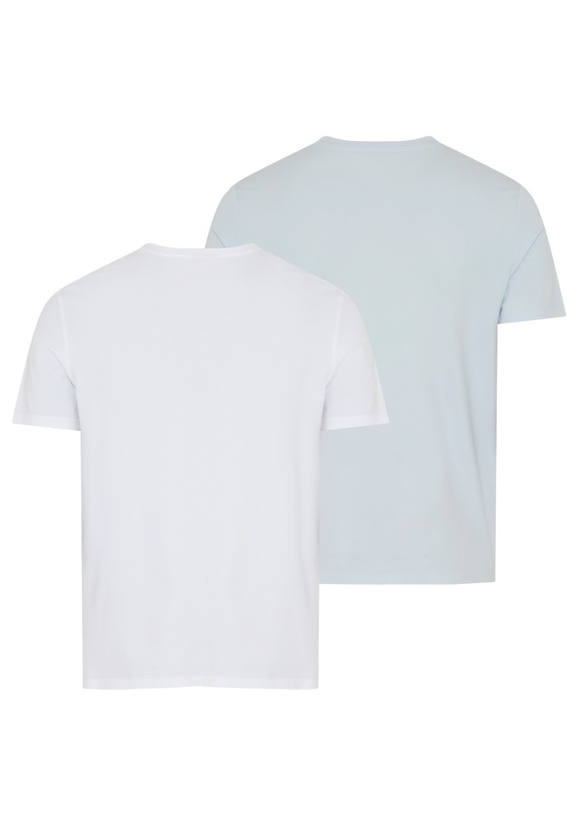 Calvin Klein T-Shirt »2 Pack SS STRETCH COTTON SLIM TEE« Packung, 2 Rundhalsausschnitt, slim fit
