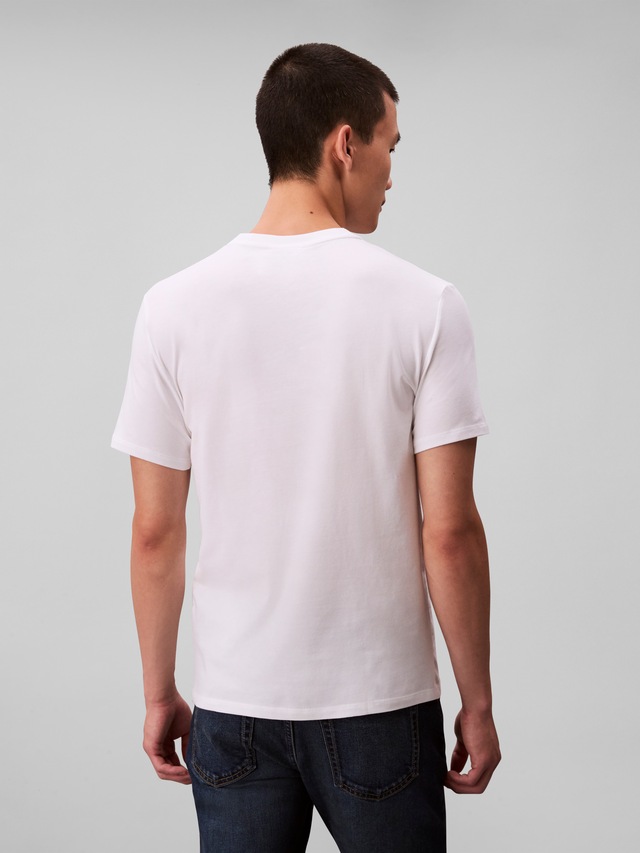 Calvin Klein T-Shirt »2 Pack SS STRETCH COTTON SLIM TEE« Packung, 2 Rundhalsausschnitt, slim fit