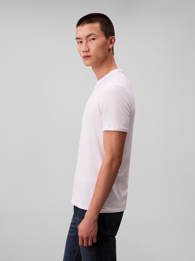 Calvin Klein T-Shirt »2 Pack SS STRETCH COTTON SLIM TEE« Packung, 2 Rundhalsausschnitt, slim fit