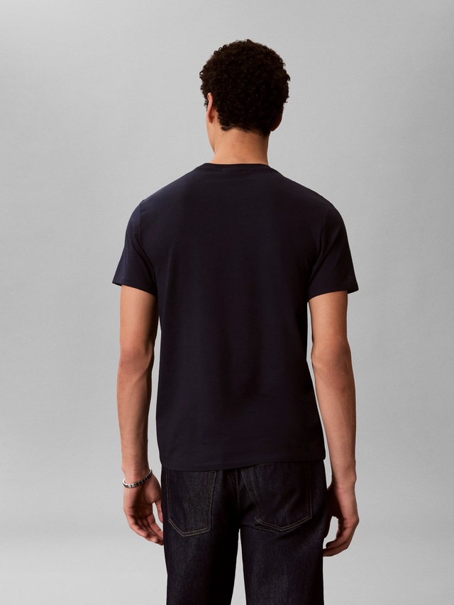 Calvin Klein T-Shirt »2 Pack SS STRETCH COTTON SLIM TEE« Packung, 2 Rundhalsausschnitt, slim fit