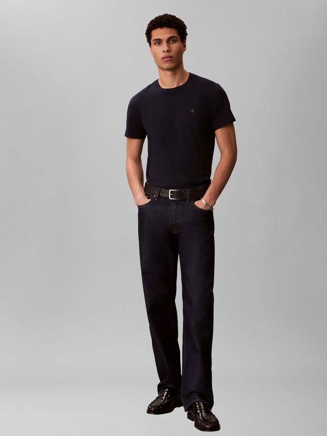 Calvin Klein T-Shirt »2 Pack SS STRETCH COTTON SLIM TEE« Packung, 2 Rundhalsausschnitt, slim fit