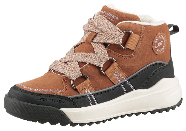 Skechers Schnürboots »YANA« High Top Sneaker, Schnürschuh mit auffälliger Schnürung