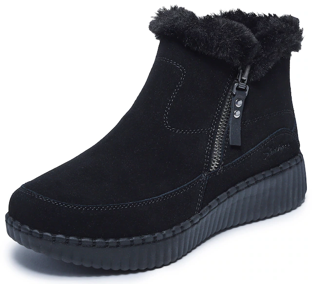 Skechers Winterboots »WILSHIRE BLVD-FRESH ZIP« Boots mit Reißverschluss