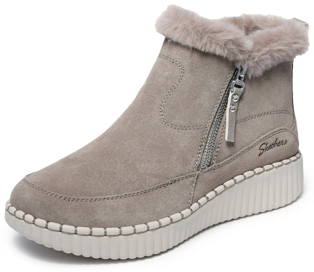 Skechers Winterboots »WILSHIRE BLVD-FRESH ZIP« Boots mit Reißverschluss