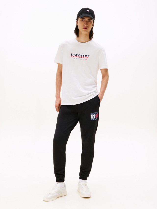 Tommy Jeans T-Shirt »aus Jersey mit Logo«