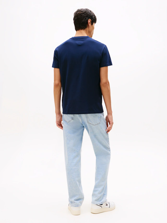 Tommy Jeans T-Shirt »aus Jersey mit Logo«