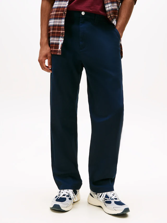 Tommy Jeans Chinohose »SONNY COTTON DOBBY CHINO« Straight fit