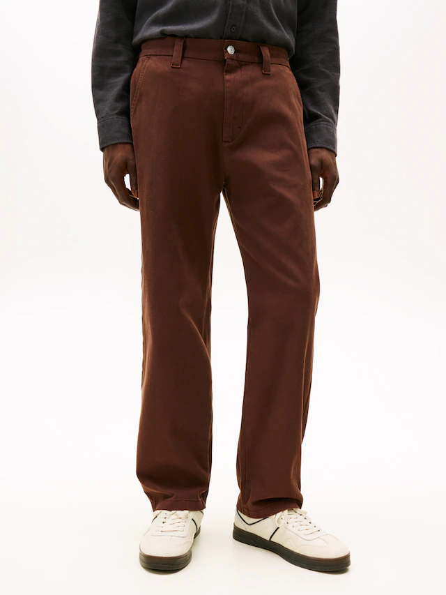 Tommy Jeans Chinohose »SONNY COTTON DOBBY CHINO« Straight fit