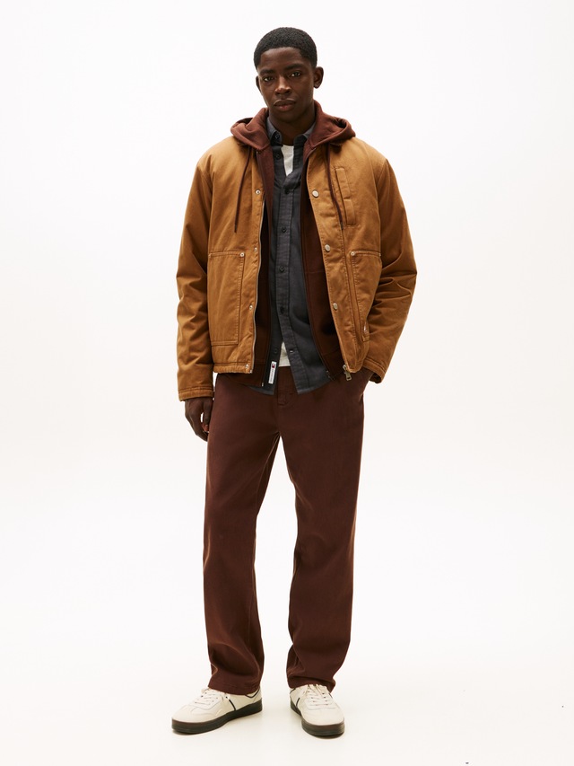 Tommy Jeans Chinohose »SONNY COTTON DOBBY CHINO« Straight fit
