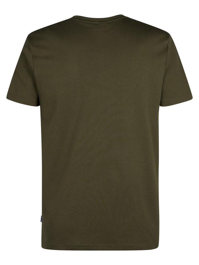 Petrol Industries T-Shirt mit Logo Schriftzug