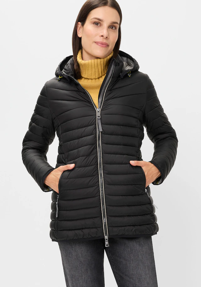 Fuchs Schmitt Steppjacke »Steppjacke« mit Kapuze mit abnehmbarer Kapuze