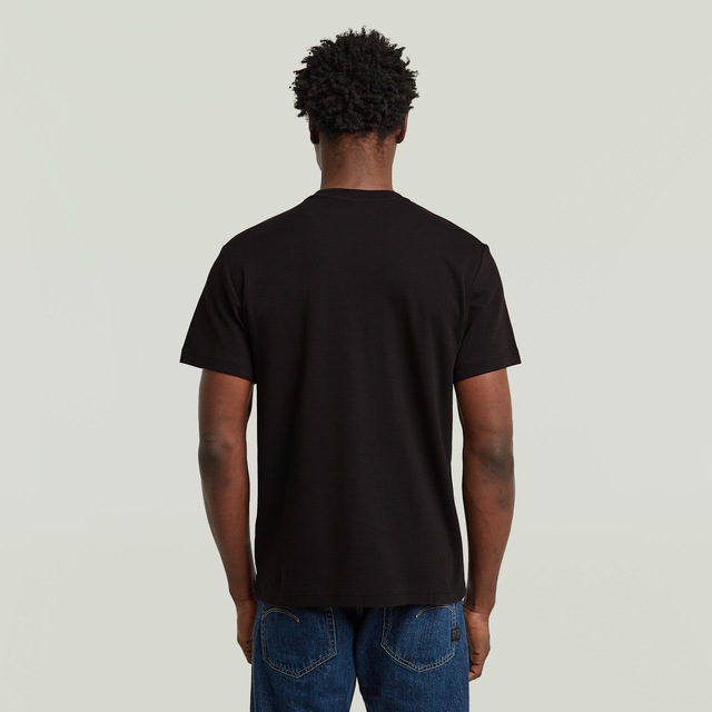 G-STAR T-Shirt »Script« mit Rundhals, aus Baumwolle