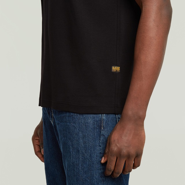 G-STAR T-Shirt »Script« mit Rundhals, aus Baumwolle