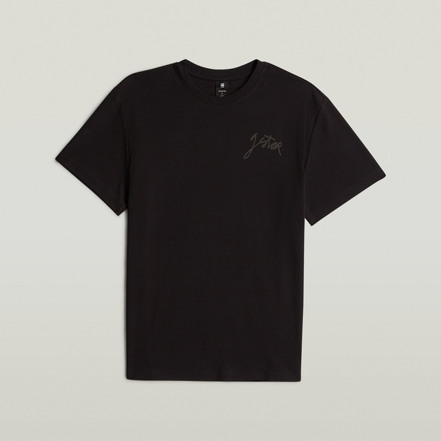 G-STAR T-Shirt »Script« mit Rundhals, aus Baumwolle
