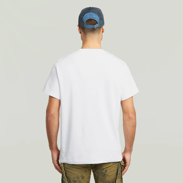 G-STAR T-Shirt »Script« mit Rundhals, aus Baumwolle