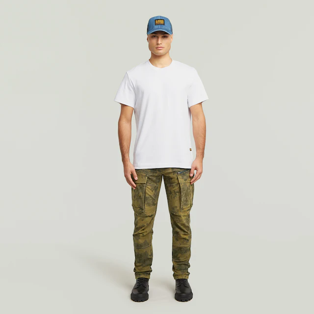 G-STAR T-Shirt »Script« mit Rundhals, aus Baumwolle