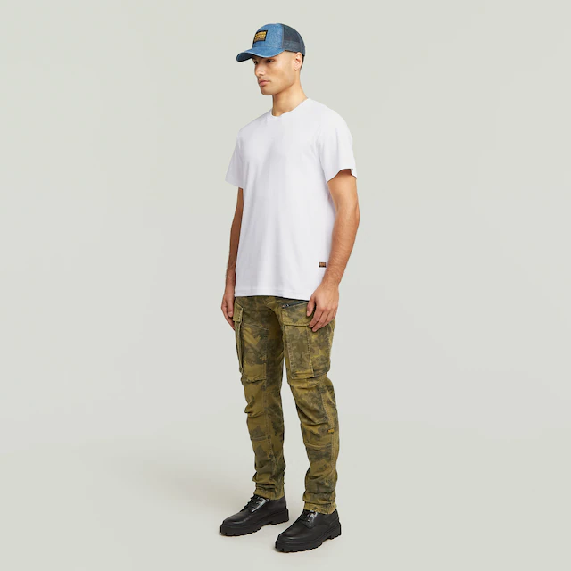 G-STAR T-Shirt »Script« mit Rundhals, aus Baumwolle