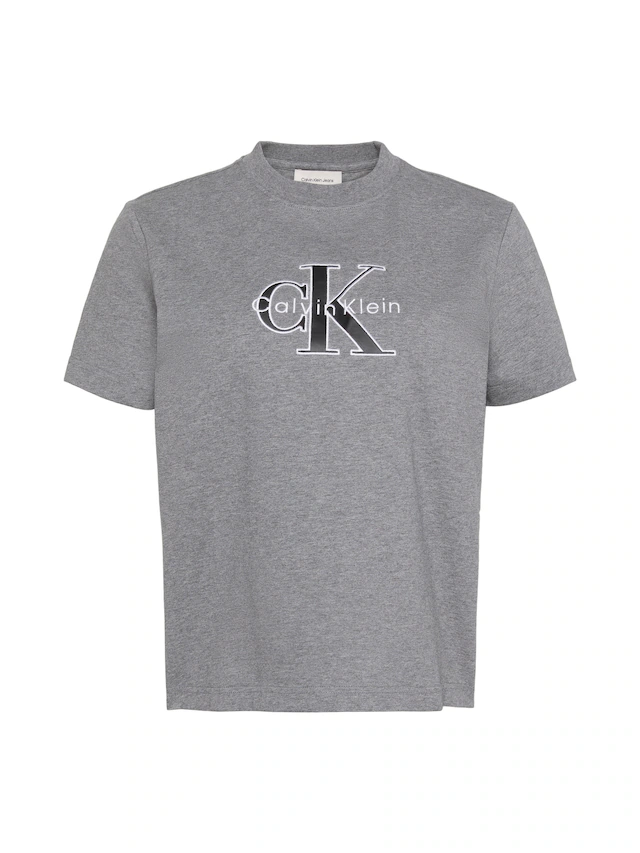 Calvin Klein Jeans T-Shirt »HERO SS CLASSIC MONOLOGO CNECK T« , Logoschriftzug