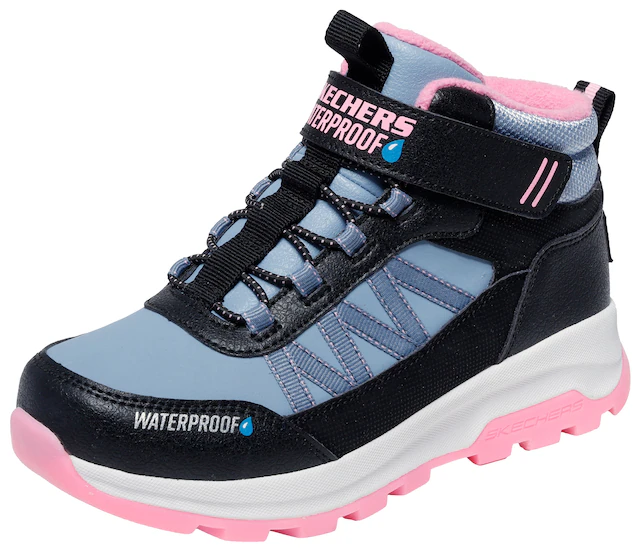 Skechers Klettstiefel »STORM BLAZER« Winterboots, wasserabweisend, Größenschablone zum Download
