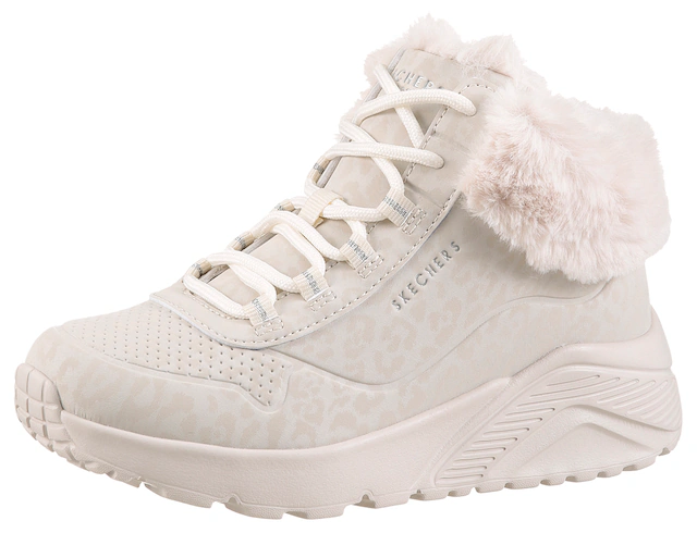 Skechers Winterboots »UNO LITE« Schnürboots mit Reißverschluss, Größenschablone zum Download