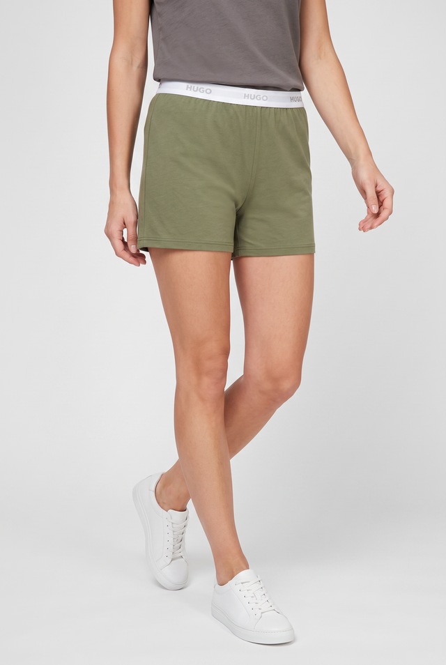 HUGO Underwear Schlafshorts Hugo Logo-Elastikbund