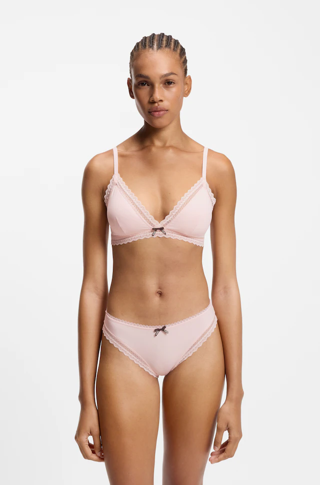 HUGO Underwear Triangel-BH »Unique« mit Spitze