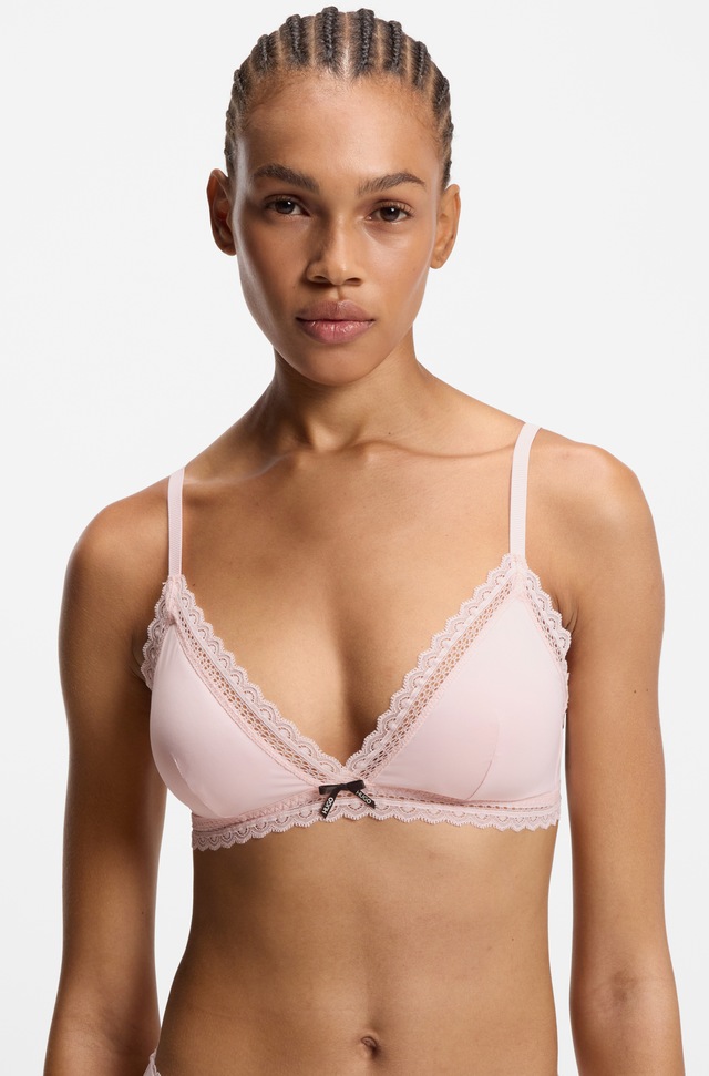 HUGO Underwear Triangel-BH »Unique« mit Spitze