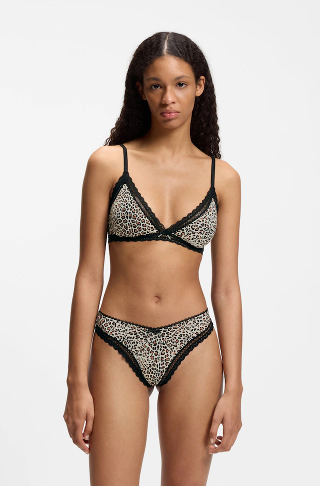 HUGO Underwear Triangel-BH »Unique« mit Spitze