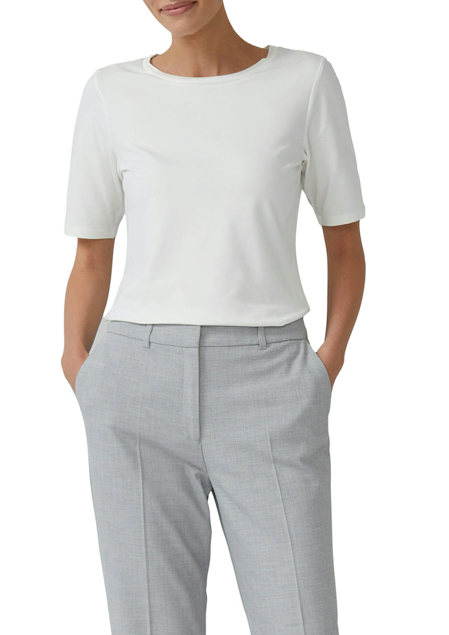 s.Oliver BLACK LABEL T-Shirt mit Satindetail