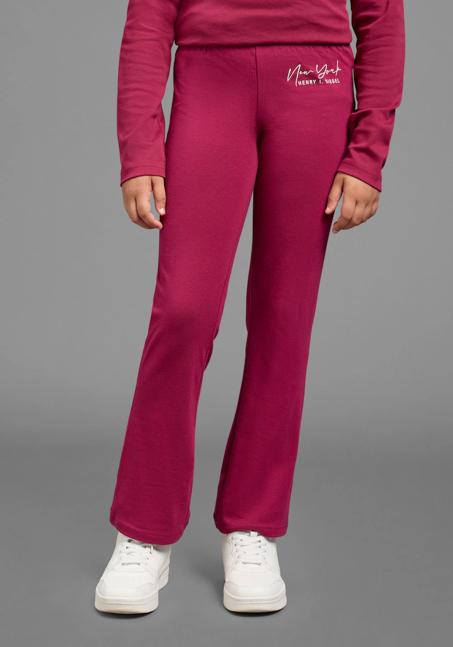 H.I.S Leggings »2er Packung H.I.S Leggings mit Schlag für Mädchen« Für TEENS. 2er Packung Jazzpants