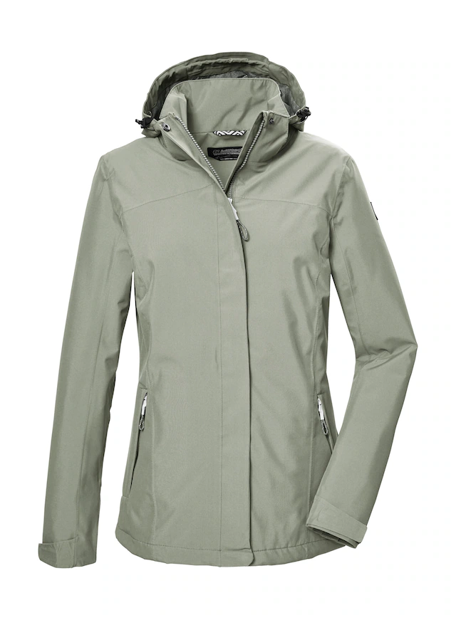Killtec Outdoorjacke »KOS 26 WMN JCKT« Funktionsjacke: wasser- und winddicht, atmungsaktiv, abnehmbare Kapuze