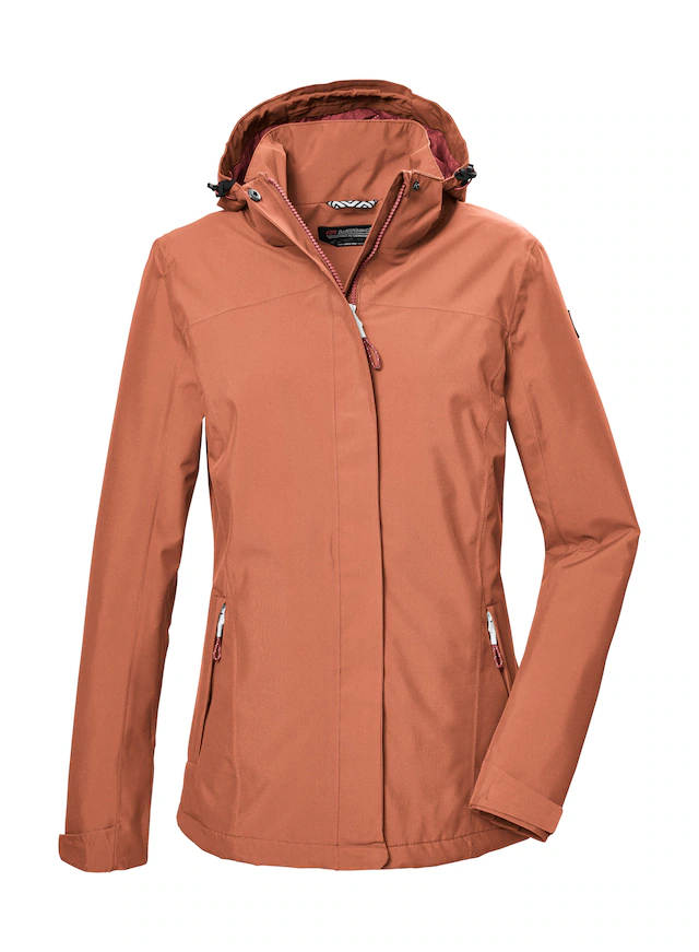 Killtec Outdoorjacke »KOS 26 WMN JCKT« Funktionsjacke: wasser- und winddicht, atmungsaktiv, abnehmbare Kapuze